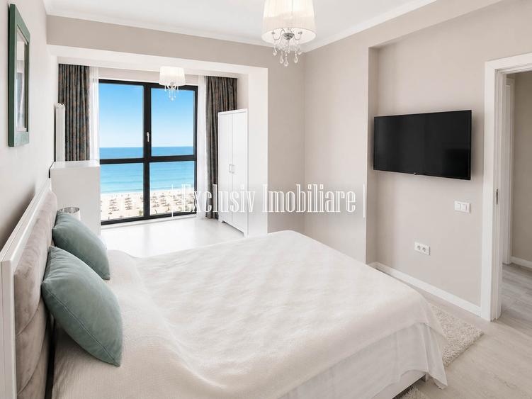 Vedere Frontala la Mare - Apartament Premium 2 camere 70 mp cu Parcare Subterana