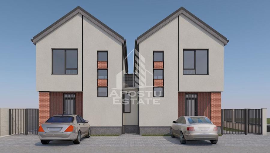 Teren în Mosnita Nouă cu autorizație de construcție pentru Duplex