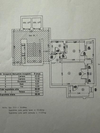 Vanzare apartament 2 camere