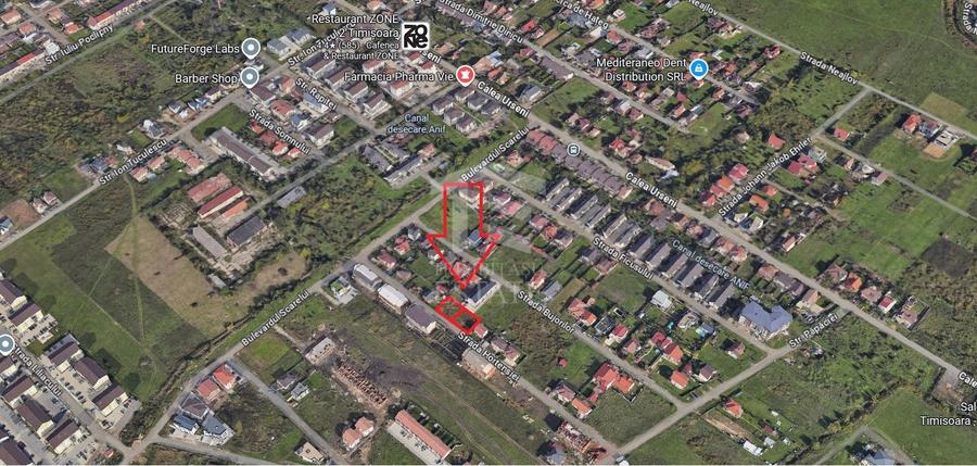 Teren intravilan | casă individuală | 364 mp | Zona Calea Urseni