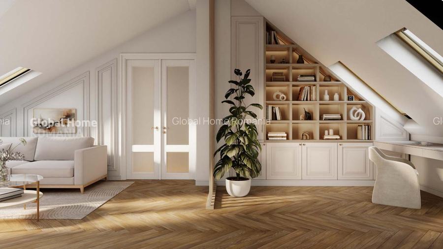 Vilă Premium | S+P+2+M | 287 mp | 6 Camere | Lift | Arcul de Triumf | 2026 - 54