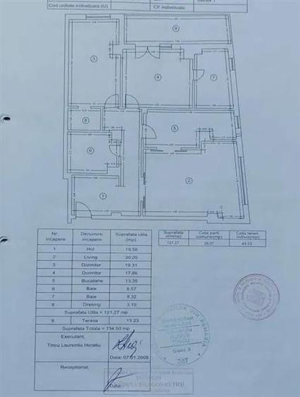 BANEASA REGINA MARIA, 2009,121 MP UTILI, 2 LOCURI PARCARE!