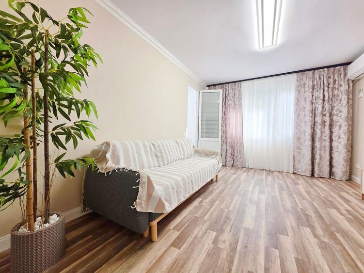 2 Camere RENOVAT INTEGRAL | METROU TITAN | VEDERE IOR | 60 MP | BALCON