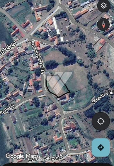 Teren intravilan de vanzare - Porumbacu de Jos -  2.428 MP