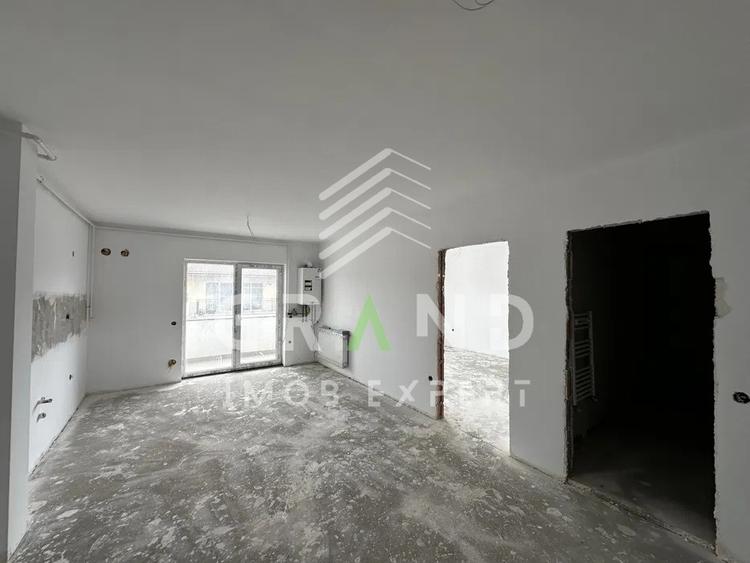 Apartament semifinisat, 46,5mp, etaj 3/4, Florești