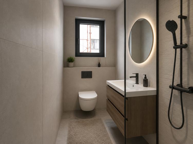 Apartament cu 2 camere, grădină proprie de 60 mp și loc de parcare inclus