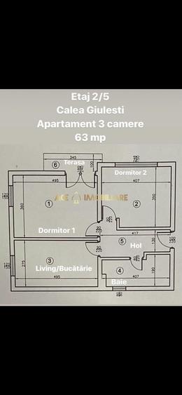 3 Camere de vanzare | Giulesti | Centrala | 0% Comision | Bloc 2018