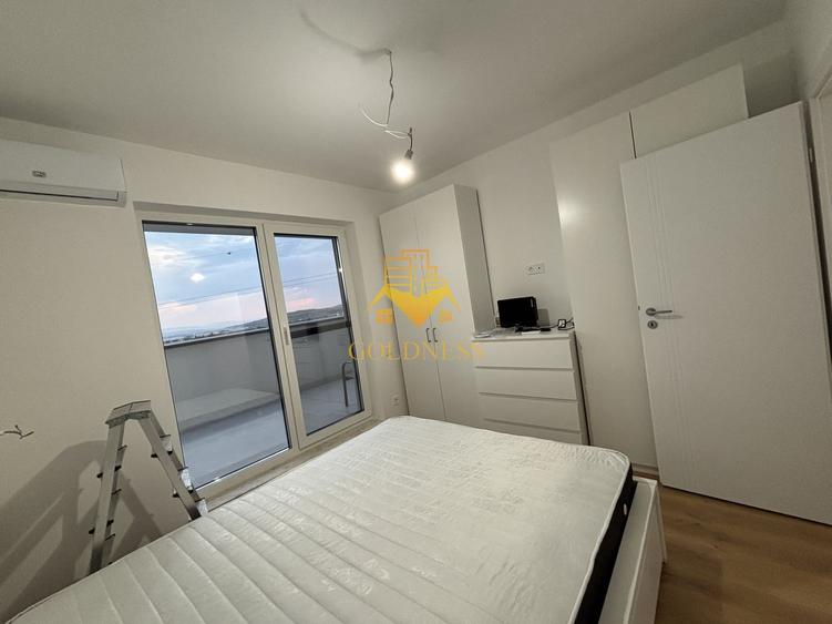 3 camere, modern, parcare, prima închiriere, terasă 46 mp, totul nou