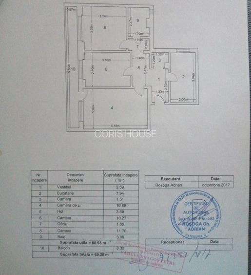 Giurgiului -3 camere -Loc parcare - 9