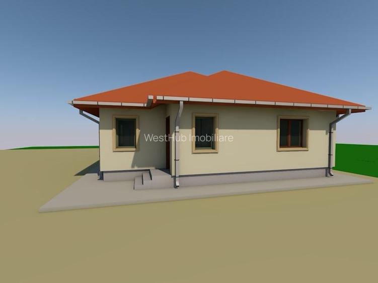 Casa individuala moderna, 100 mp utili, 540 mp teren - Sanandrei - 2
