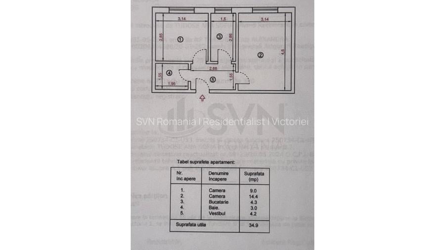 REA1029122 Apartament 2 camere I Dorobanti I De vanzare - 10