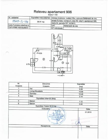 Cosmopolis - studio 2 camere mobilat, utilat, loc de parcare inclus