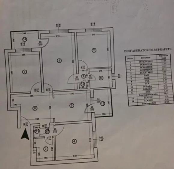 Soseaua Oltenitei -strada Garnitei -4 camere , incalzire in pardoseala