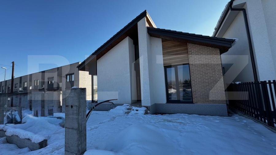 Casă modernă S+P | 131 mp utili | Teren 575 mp | La cheie | Zonă excelentă