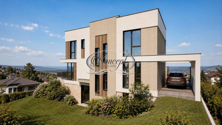 Casa premium cu panorama spectaculoasa in Andrei Muresanu