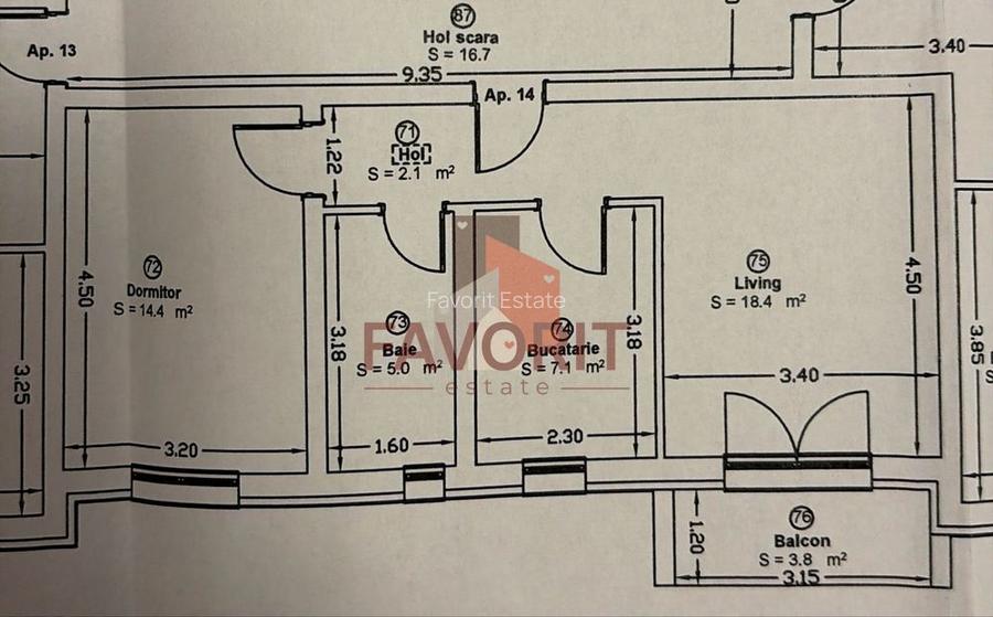 Apartament 2 camere | Calea Urseni | ZONE 2 - 6