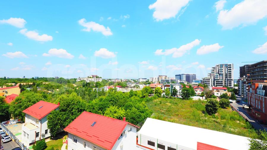 Penthouse generos cu 6 camere, 4 bai | 204mp terasa | 2 garaje