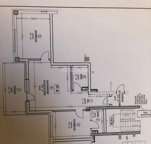 Apartament 3 camere cu terasa, 2 parcari subterane, Fabrica de Sport - 9