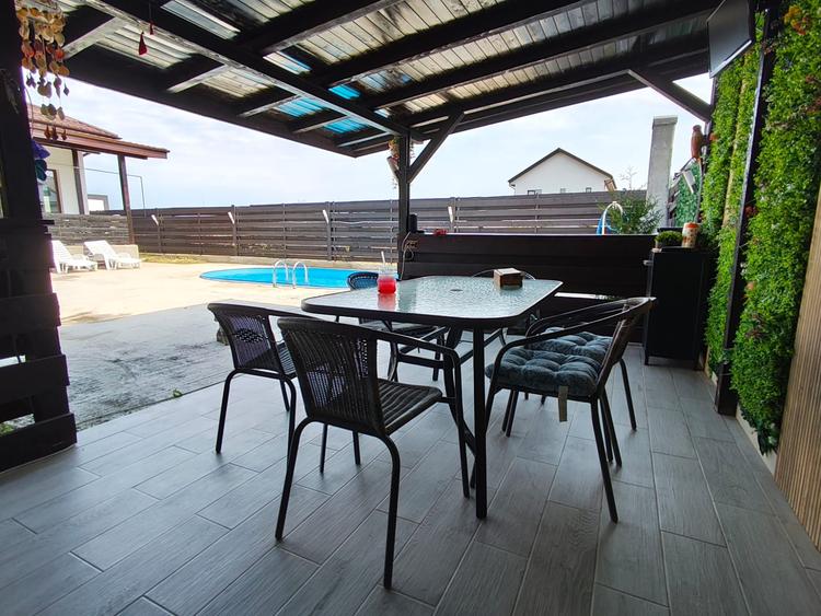FARA COMISIOANE casa eleganta cu 3 camere 2 bai piscina P+M placa la cheie