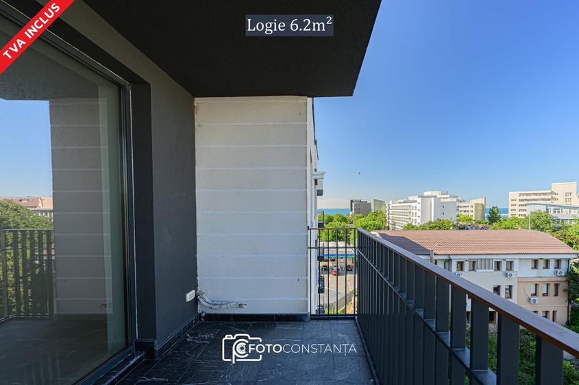 ✅Apartament cu vedere la mare · bucătărie separată 15.6m² · parcare