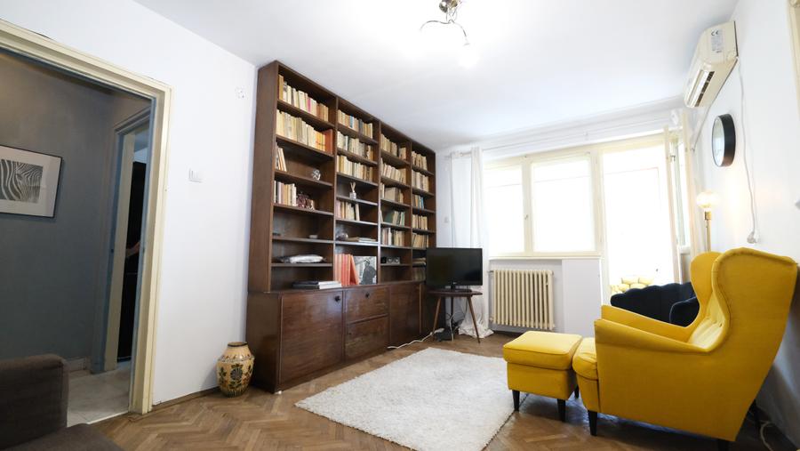 Chirie 2 camere renovat in Dorobanti Capitale aproape Metrou imobil reabilitat