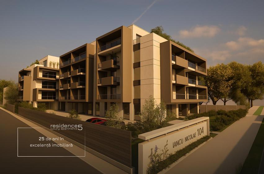 Apartament nou Residence5, spațios, lângă școlile private din nordul capitalei