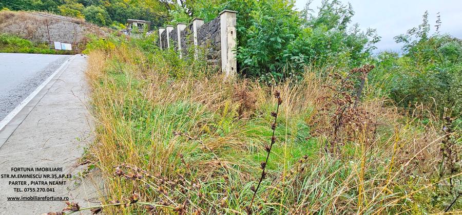 Teren 1250 mp, zona Stadion, priveliste si cadru natural superb