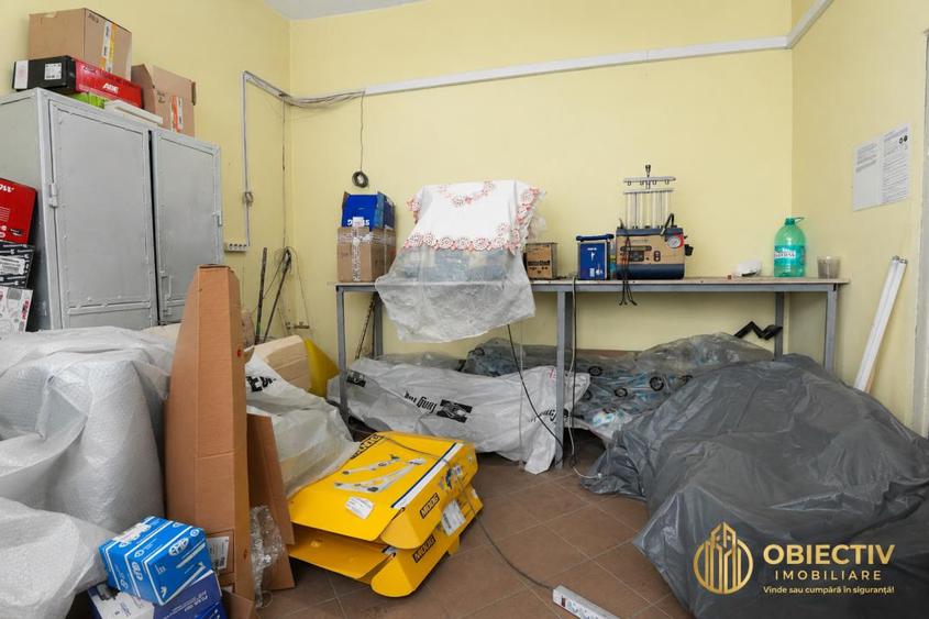 Spatiu industrial 3110 mp teren, hala productie+service auto, Targu Neamt