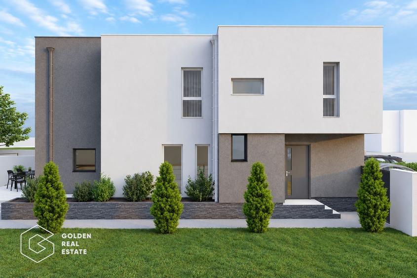 Duplex în Săcălaz, Unitate complet finisată, 108,9 mp utili