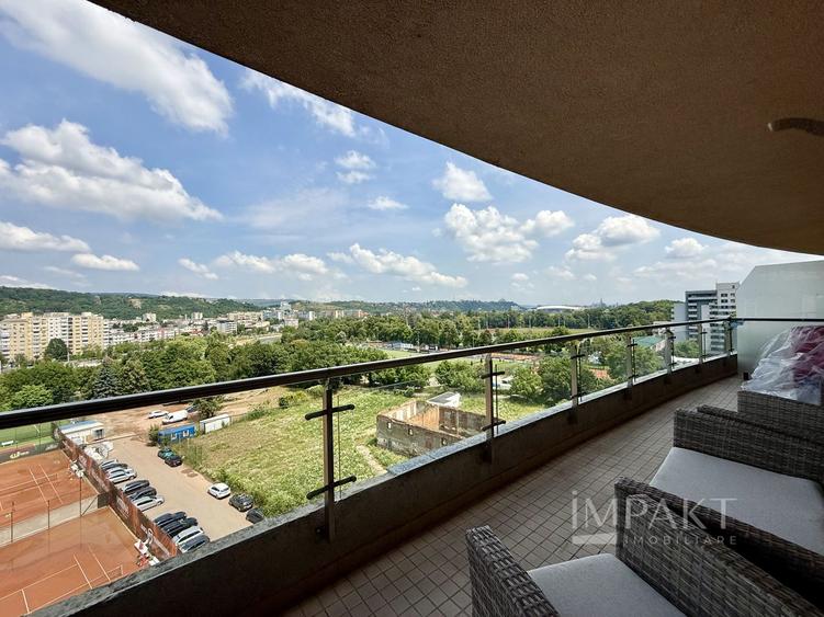 Apartament 3 camere cu o panorama deosebita Plopilor!Parcare subterana