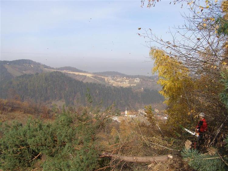 Teren arabil intravilan , priveliste mirifica , zona Schei