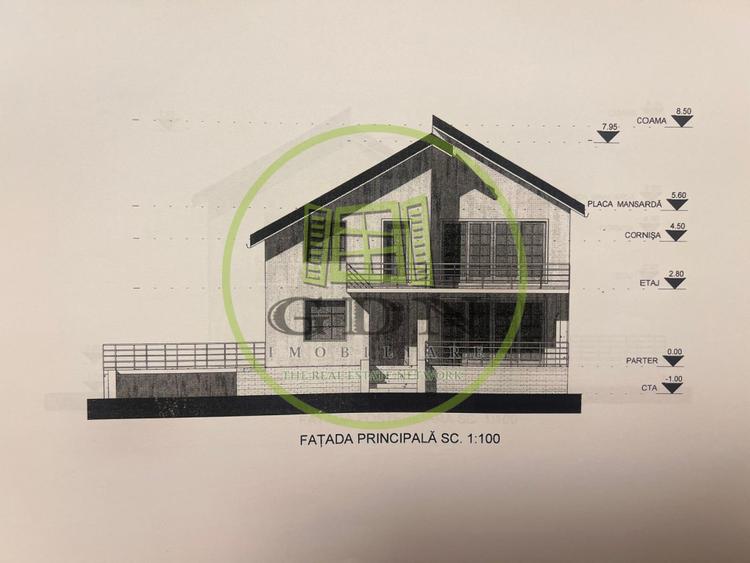 Casa S+P+M, 690 MP teren, 180,46 MP utili, Preajba, zona Capsunarie