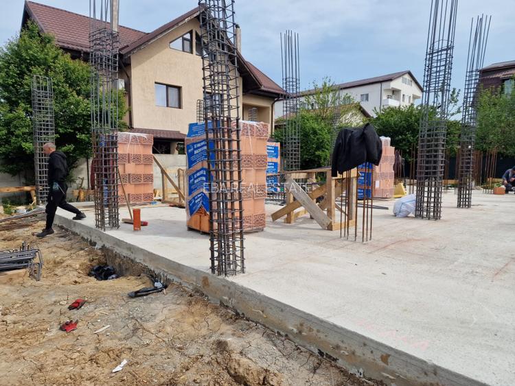 Super locatie, padure Rosu, vila în constructie 290 mp , teren 580 mp, Chiajna - 18