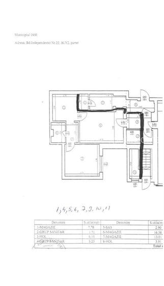 Spatii comerciale cu vad, centru Iasi, de la 55mp la 240mp - 15