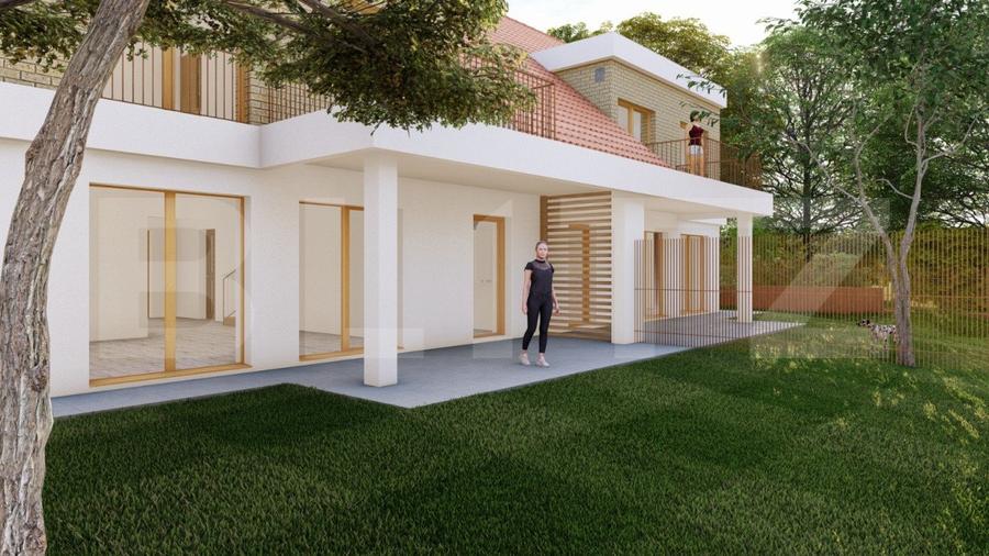 Unitate de duplex in Chinteni cu teren de 450 mp, prețul e + tva