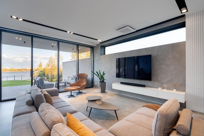 Smart-Home nZEB spectaculoasa Bucuresti Sector 1 cu deschidere lac -teren 2000mp