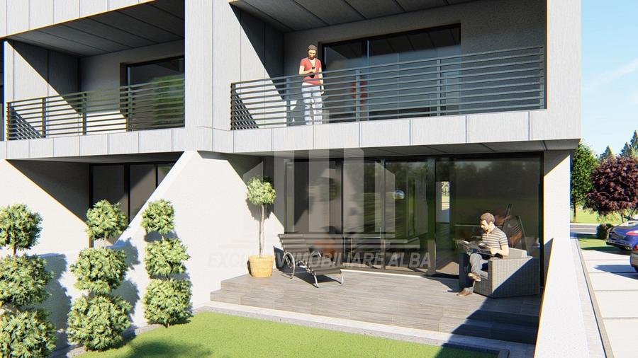 Proiect rezidential | 5 case insiruite | 960 mp | 1100mp teren | Sebes