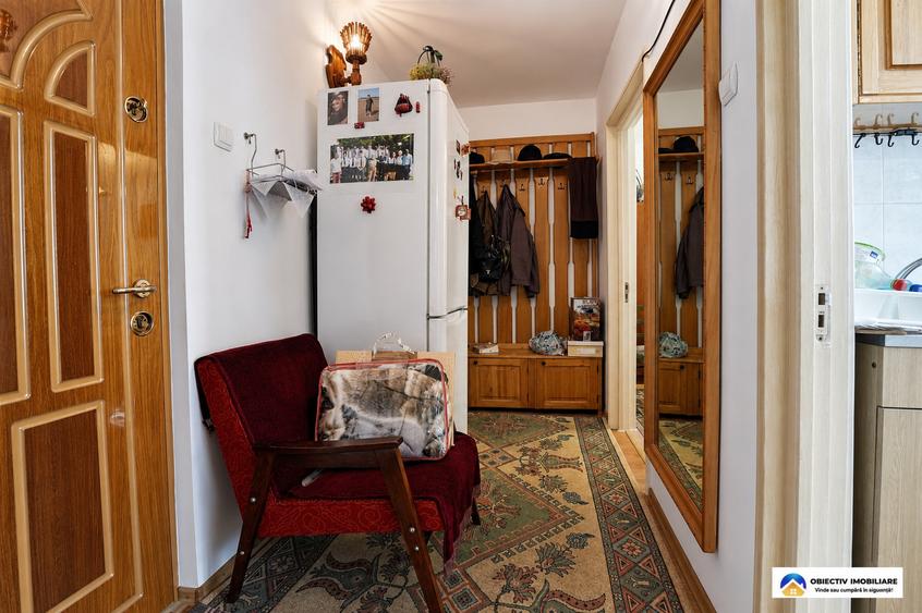 Apartament 3 camere, Dărmănești – orientare sudică, loc de parcare