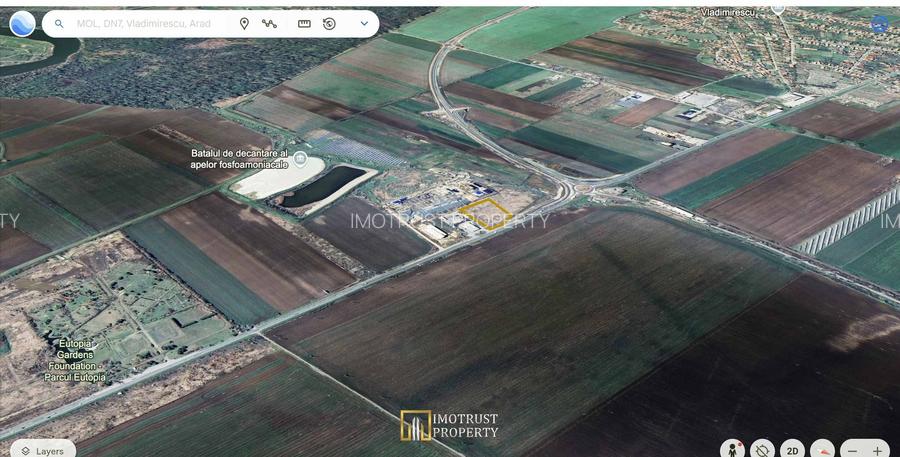 Teren de vânzare cu PUZ în curs – 9.662 mp, DN7 Vladimirescu, Arad - 3