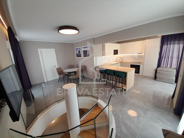 NOU! Penthouse 3 camere, ultrafinisat, terasa, 2 parcari, Buna Ziua