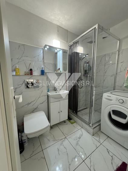 Garsoniera moderna decomandata mobilata zona Lazaret Sibiu - 6