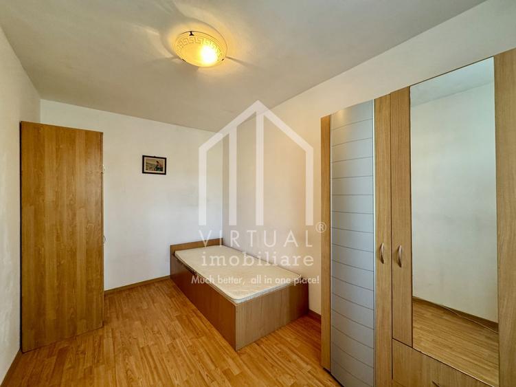 Apartament cu 3 camere, 40mp utili, etaj 1/4 - str. Plugarilor