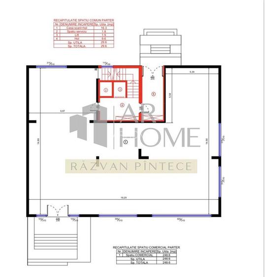 Spatiu comercial 248,6 mp, parcare, Nord Cartier Albert, Ploiesti - 4
