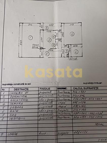 OPORTUNITATE | APARTAMENT 2 CAMERE | CRANGASI | DECOMANDAT | BLOC 1985