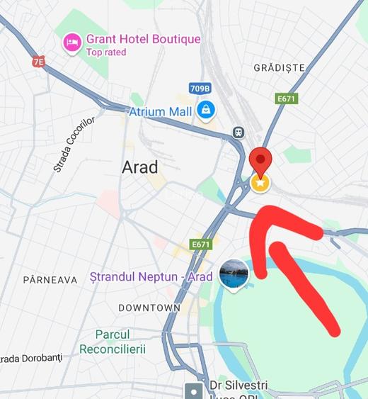 Apartament cu o cameră in Arad de închiriat / One Bedroom Flat to rent in Arad - 16