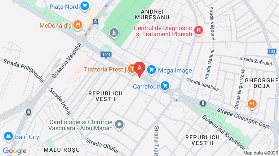 Apartament 3 camere, decomandat, confort 1, 72 mp, etaj 3, Republicii