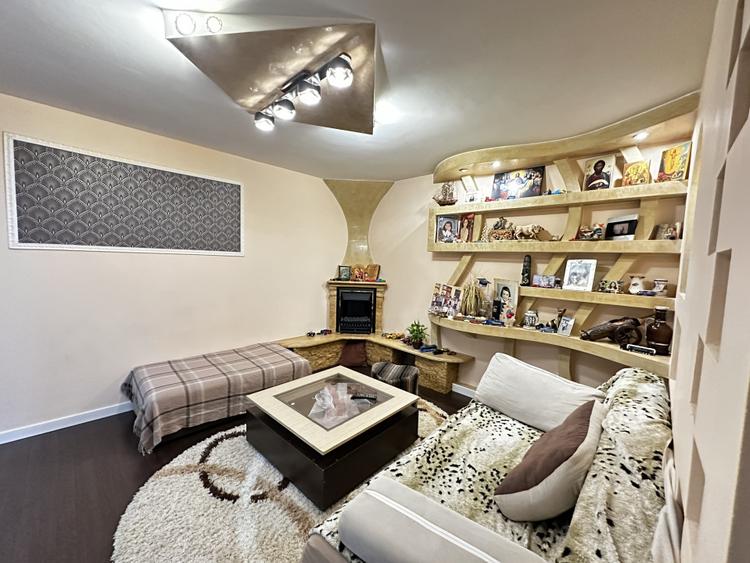 Apartament 3 camere Deco Sub-Stadion 2 Bai Balcon Etaj 2 Finisat Mobilat Utilat