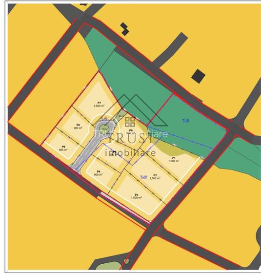 Teren pentru dezvoltare rezidențială | PUZ în curs | Potențial pentru 13 case - 2