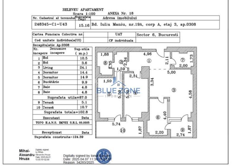 Apartament 3 camere ISmart Residence Lujerului I Loc de parcare inclus - 13