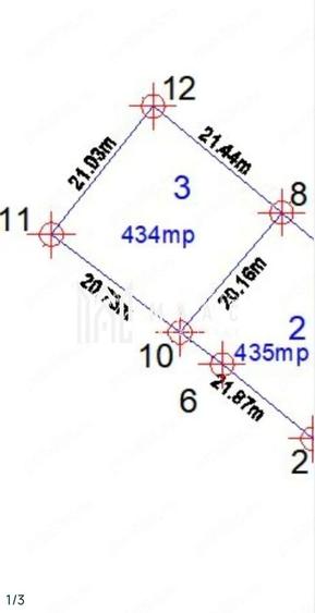 Teren intravilan de vânzare | Tălmaciu, Central | 434 mp | intabulat
